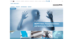 Desktop Screenshot of nowofol.de
